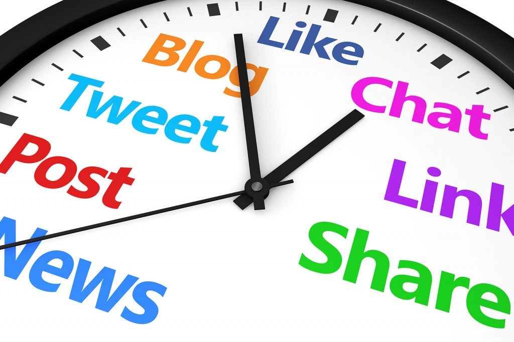 social media schedule
